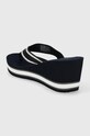 Boty Žabky Tommy Hilfiger HILFIGER WEDGE BEACH SANDAL FW0FW07903 námořnická modř