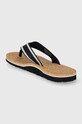 Žabky Tommy Hilfiger HILFIGER CORK BEACH SANDAL námořnická modř FW0FW07904