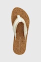 Žabky Tommy Hilfiger HILFIGER CORK BEACH SANDAL béžová FW0FW07904
