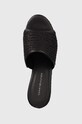 Шльопанці Tommy Hilfiger TH ROPE WEDGE SANDAL чорний FW0FW07927
