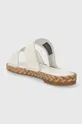 Tommy Hilfiger infradito in pelle TH LEATHER FLAT ESP SANDAL Gambale: Pelle naturale Parte interna: Pelle naturale Suola: Materiale sintetico