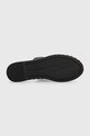 Tommy Hilfiger bőr papucs TH LEATHER FLAT ESP SANDAL FW0FW07931 fekete
