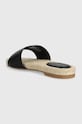Obuća Kožne natikače Tommy Hilfiger SIMPLE LEATHER FLAT ESP SANDAL FW0FW07933 crna