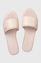 Tommy Hilfiger klapki skórzane POP COLOR MULE SANDAL płaski różowy FW0FW07936