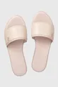 ροζ Δερμάτινες παντόφλες Tommy Hilfiger POP COLOR MULE SANDAL Γυναικεία