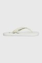 Σαγιονάρες Calvin Klein Jeans BEACH SANDAL MONOLOGO TPU BEACH SANDAL MONOLOGO TPU φλατ λευκό YW0YW01246