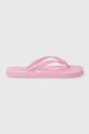 Calvin Klein Jeans flip-flop BEACH SANDAL MONOLOGO TPU rózsaszín
