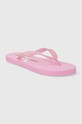 Obuwie Calvin Klein Jeans japonki BEACH SANDAL MONOLOGO TPU YW0YW01246 różowy