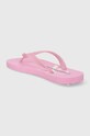 Calvin Klein Jeans japonki BEACH SANDAL MONOLOGO TPU różowy YW0YW01246
