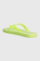 Обувки Джапанки Calvin Klein Jeans BEACH SANDAL MONOLOGO TPU YW0YW01246 зелен