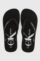 чёрный Вьетнамки Calvin Klein Jeans BEACH SANDAL MONOLOGO TPU Женский