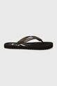 Calvin Klein Jeans slapi BEACH SANDAL MONOLOGO TPU YW0YW01246 negru SS24