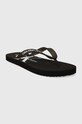 Încălțăminte Calvin Klein Jeans slapi BEACH SANDAL MONOLOGO TPU YW0YW01246 negru