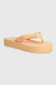 narancssárga Calvin Klein Jeans flip-flop BEACH SANDAL FLATFORM PADDED NY Női
