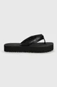 Calvin Klein Jeans flip-flop BEACH SANDAL FLATFORM PADDED NY fekete