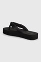 Obuwie Calvin Klein Jeans japonki BEACH SANDAL FLATFORM PADDED NY YW0YW01400 czarny