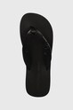 Calvin Klein Jeans japonki BEACH SANDAL FLATFORM PADDED NY czarny YW0YW01400