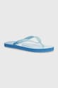 Žabky Calvin Klein Jeans BEACH SANDAL GRADIENT plochý modrá YW0YW01401