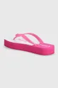 Japanke Calvin Klein Jeans BEACH SANDAL FLATFORM MONOLOGO Vanjski dio: Sintetički materijal Unutrašnji dio: Sintetički materijal Potplat: Sintetički materijal