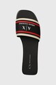 Armani Exchange papucs fekete XDP045.XV842.00002