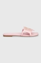 Παντόφλες Chiara Ferragni Penelope Flat ροζ