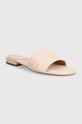 Lauren Ralph Lauren slapi de piele Alegra piele roz 802935537002.650