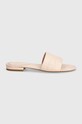 Lauren Ralph Lauren slapi de piele Alegra 802935537002.650 roz SS24