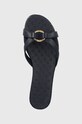 Kožené šľapky Lauren Ralph Lauren Emmy tmavomodrá 802935539001.410