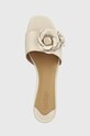 Lauren Ralph Lauren slapi de piele Fay bej 802935554005.100