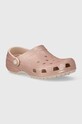 Crocs papuci Classic Glitter Clog sintetic roz 205942.6WV