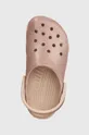 rózsaszín Crocs papucs Classic Glitter Clog