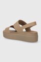 Παπούτσια Παντόφλες Crocs Brooklyn Low Wedge 206453.2EL μπεζ