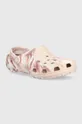 ροζ Παντόφλες Crocs Classic Marbled Clog Γυναικεία