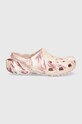 Crocs klapki Classic Marbled Clog 206867.6WS różowy SS24