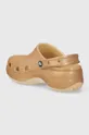 Шлепанцы Crocs Classic Platform Glitter Clog Синтетический материал