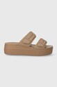 Шльопанці Crocs Brooklyn Low Wedge Sandal 207431.2Q9 коричневий SS24