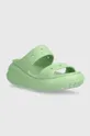 Šľapky Crocs Classic Crush Sandal zelená