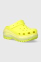 Crocs klapki Classic Mega Crush Clog pozostałe zielony 207988.76M
