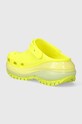 Obuwie Crocs klapki Classic Mega Crush Clog 207988.76M zielony