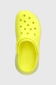 зелений Шльопанці Crocs Classic Mega Crush Clog