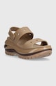 Crocs sliders Classic Mega Crush Sandal 207989.2Q9 brown SS24