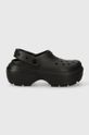 Crocs ciabatte slide Stomp Slide 209347.001 nero SS24