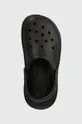 black Crocs sliders Stomp Slide