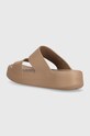 Obuwie Crocs klapki Gataway Platform H - Strap 209409.2Q9 brązowy