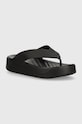 Crocs slapi Gataway Platform Flip platformă negru 209410.001