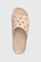 Παντόφλες Crocs Classic Platform Geometric Slide ροζ 209564.6UR