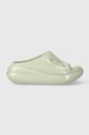 Crocs papuci Crush High Shine Slide 209648.3VS verde SS24