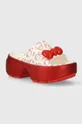 λευκό Παντόφλες Crocs Hello Kitty Stomp Slide Γυναικεία