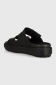 Obuwie Crocs klapki Brooklyn Luxe Sandal 209586.060 czarny