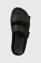 Crocs klapki Brooklyn Luxe Sandal czarny 209586.060